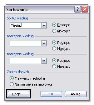 Sortowanie